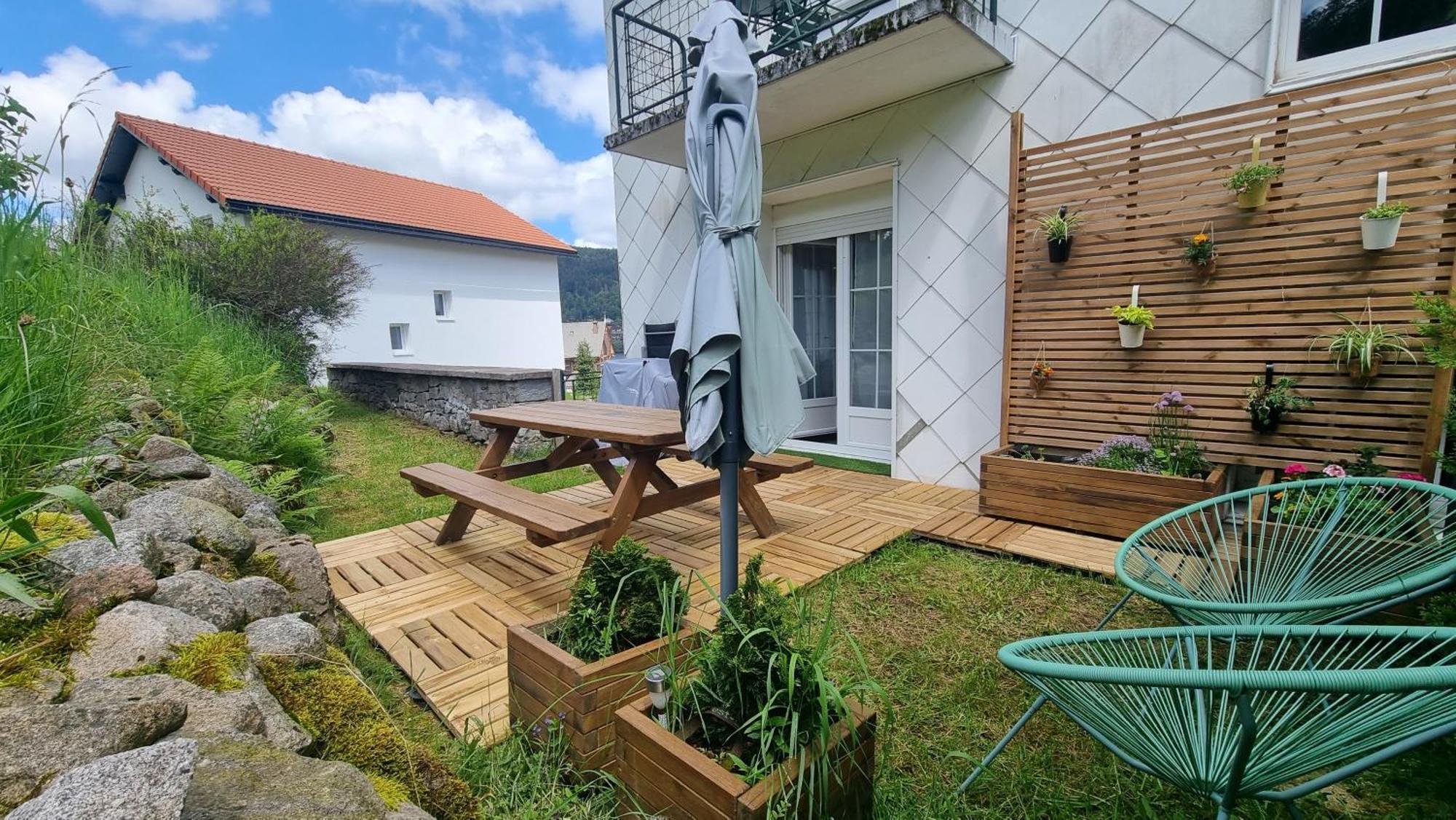 F2* * * 80m Du Avec Vue+terrasse+proche Centre Gerardmer