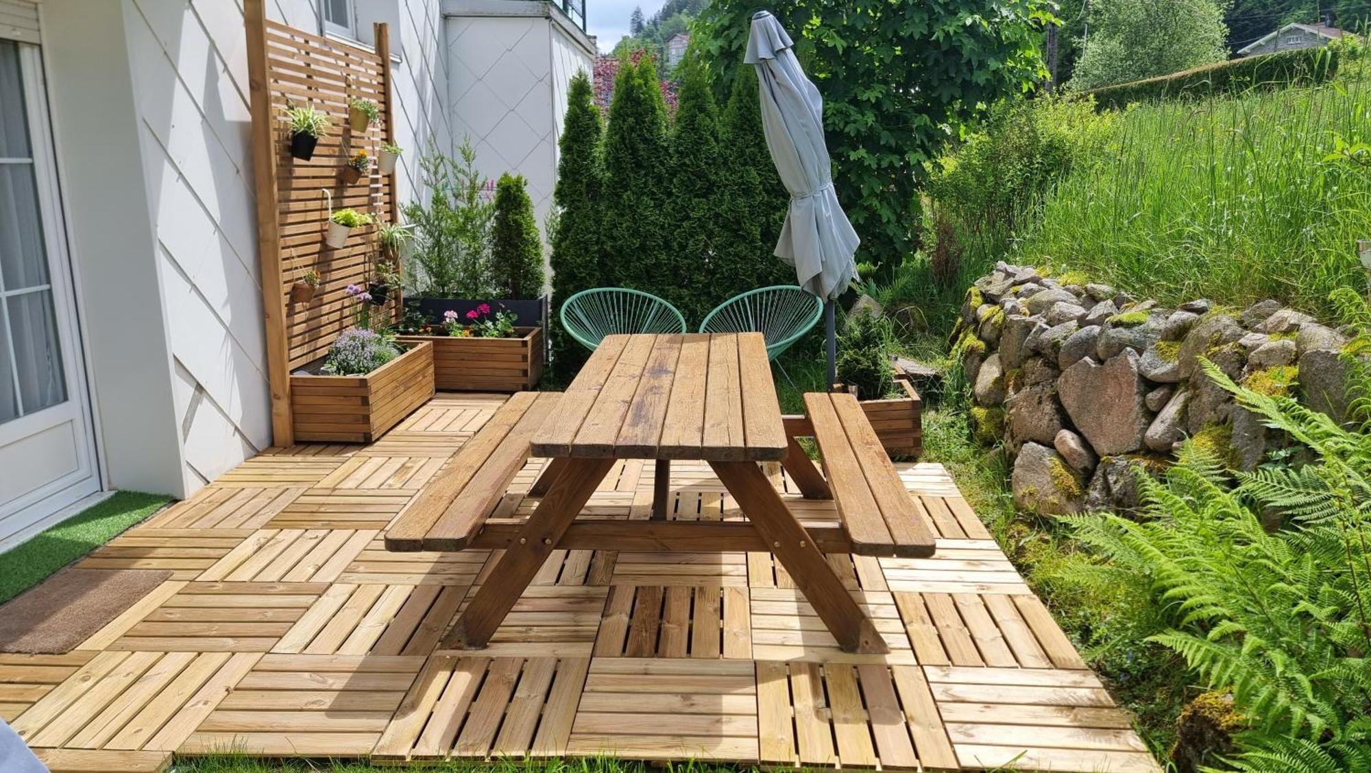 F2* * * 80m Du Avec Vue+terrasse+proche Centre Apartment *